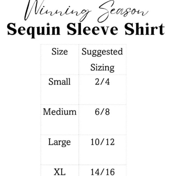 Prissy Jane Sequin XL Top - Picture 4 of 4